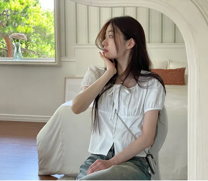 (롱&숏/S,M,L)컴포터블 뒷밴딩 빈티지 워싱 와이드 데님 롱팬츠 2color 상세 이미지 29
