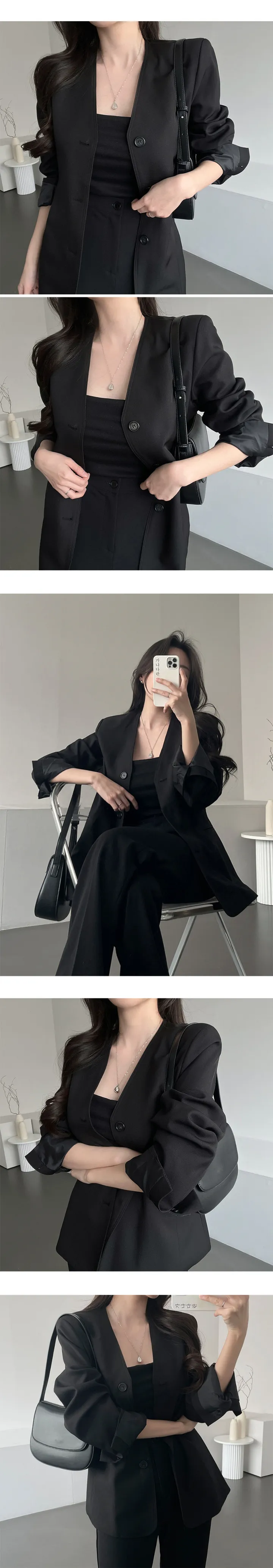 [캡내장/리오더🔥] 가나다란 아이키 스퀘어넥 캡 내장 스판 이너 나시 슬리브리스 4color 상세 이미지 7