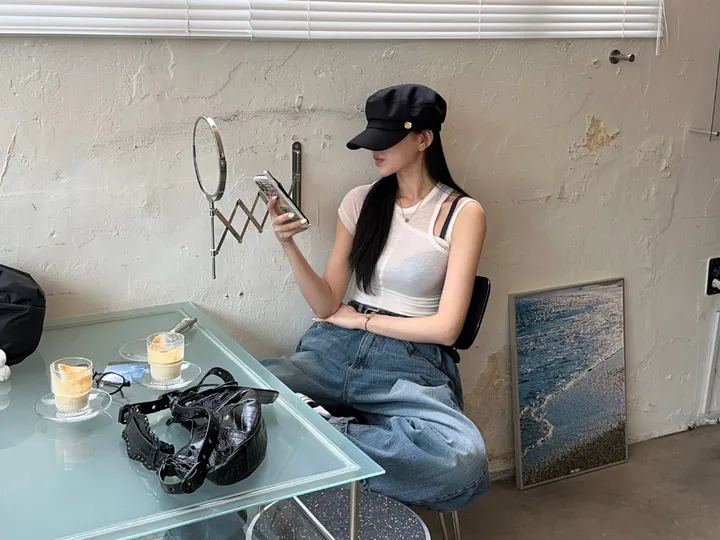 [모델전부소장&교복바지&폴딩데님]𝐄𝐥𝐥𝐞 𝐖𝐢𝐝𝐞 𝐏𝐓 상세 이미지 31