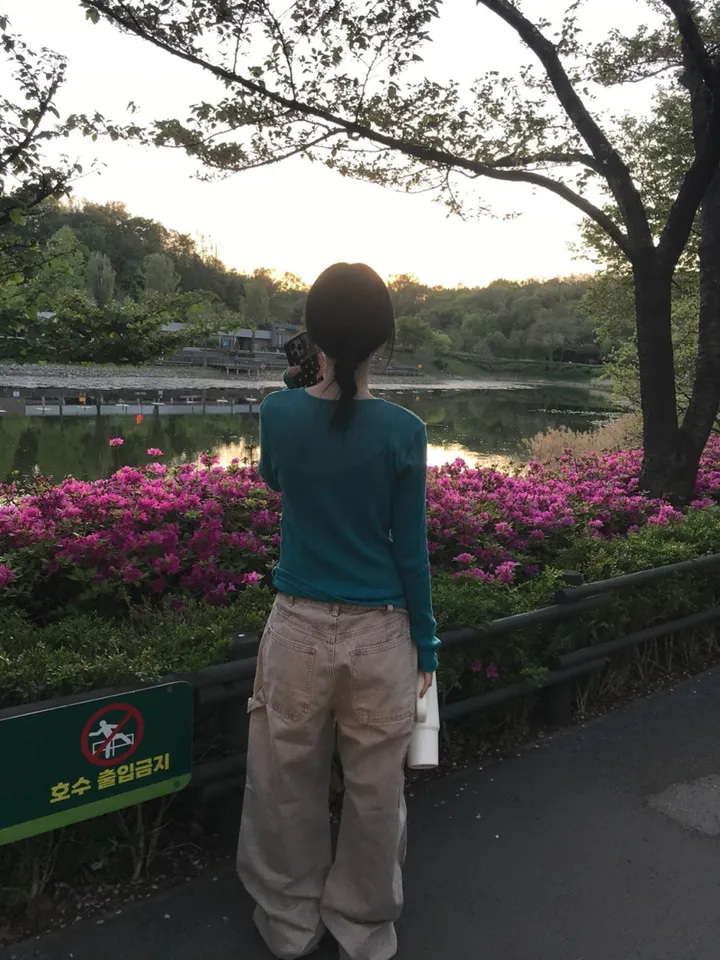 모에 펀칭 가디건(3color) 상세 이미지 3