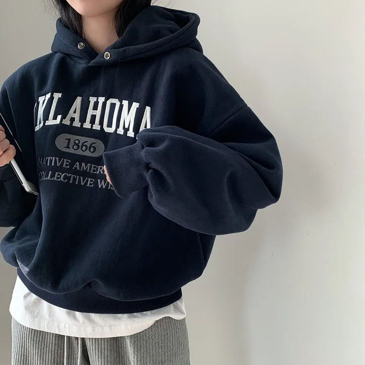 [대박핏보장✨/98%만족/진그레이 당일출고!] 자체제작 #크치Made 꿈에 나온 핏, 오클라호마 1866  양기모 맨투맨 긴팔 후드티 ; 5컬러 상세 이미지 168