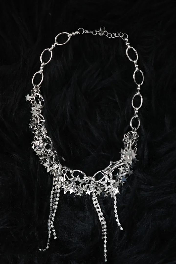star chain necklace | 별 스타 큐빅 체인 목걸이 상세 이미지 24