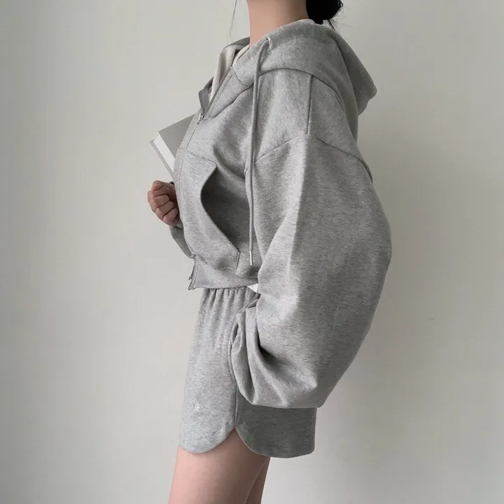 [💖후기극찬/봄,가을교복💖]  자체제작 #크치Made 꿈에 나온 핏, 사계절 입는 크롭 투웨이 후드집업 - zipup : 봄,봄아우터,봄자켓,가을,가을아우터 상세 이미지 23