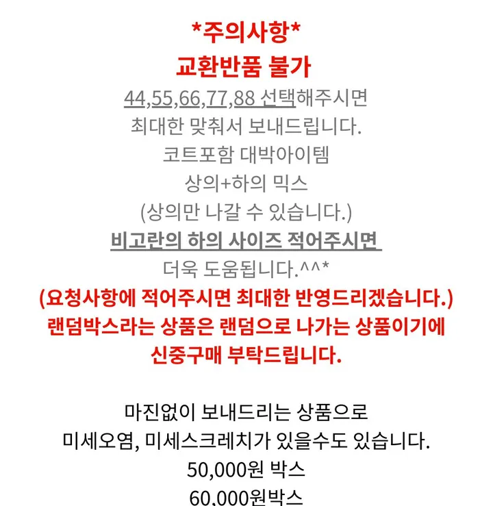 ( 랜덤박스 )대박 코트포함 아이템 계절옷 상세 이미지 2