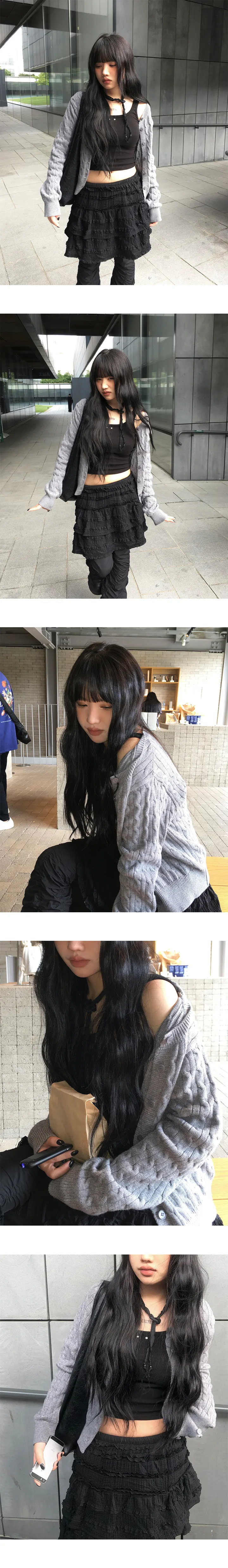 [MDpick!/봄가을인기🤎] 먼티 꽈배기 라운드 가디건 (7color) 상세 이미지 8