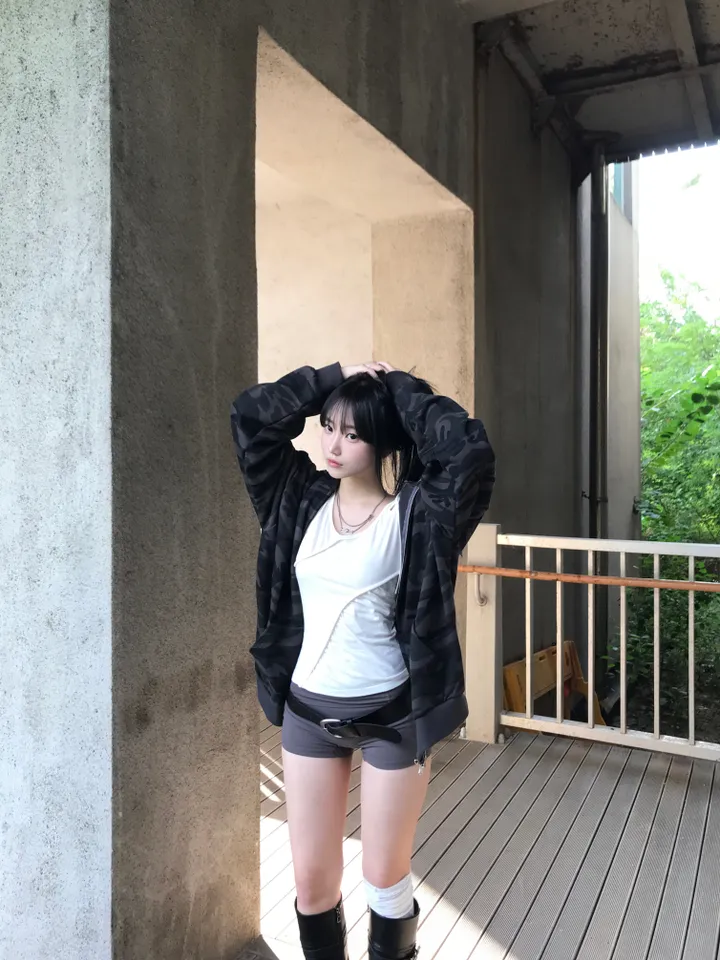 MILITARY CAMO HOOD (기모원단 추가) 상세 이미지 22