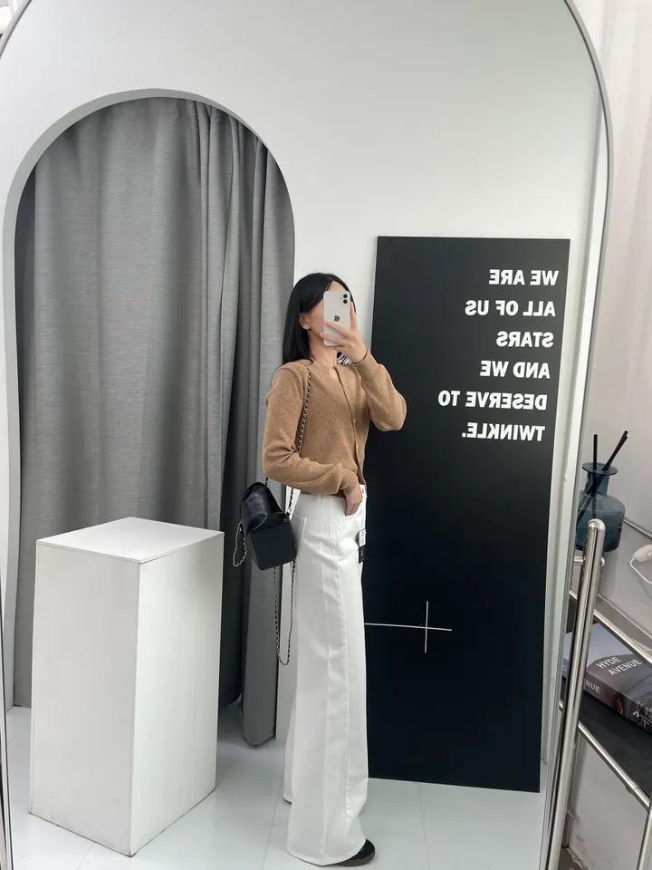 ❤봄컬러추가❤ 13컬러 캐시미어 라운드 트임 니트가디건 상세 이미지 10