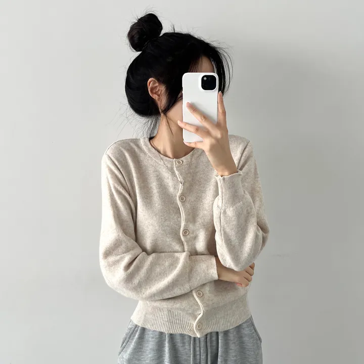 [🏆주문폭주!!/컬러추가/고백인증!❤️] 데일리 위드미 유넥 가디건 9color 상세 이미지 20