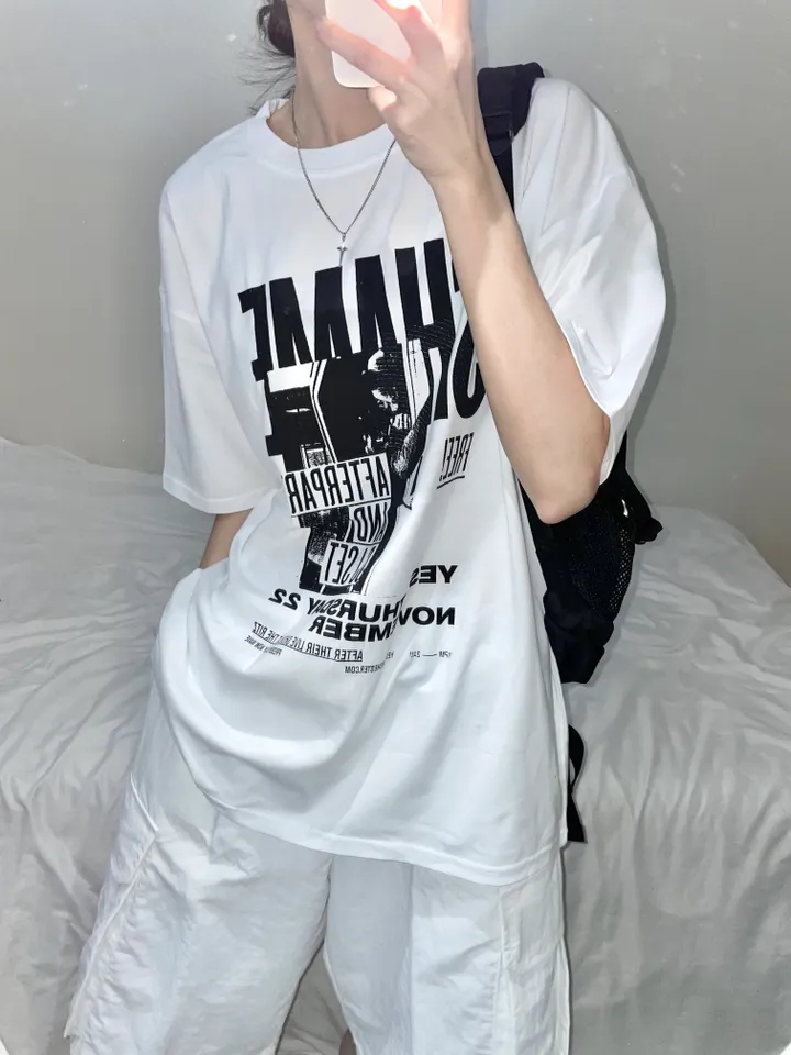[unisex] 쉐임 스트릿 반팔티 (3color) 상세 이미지 6