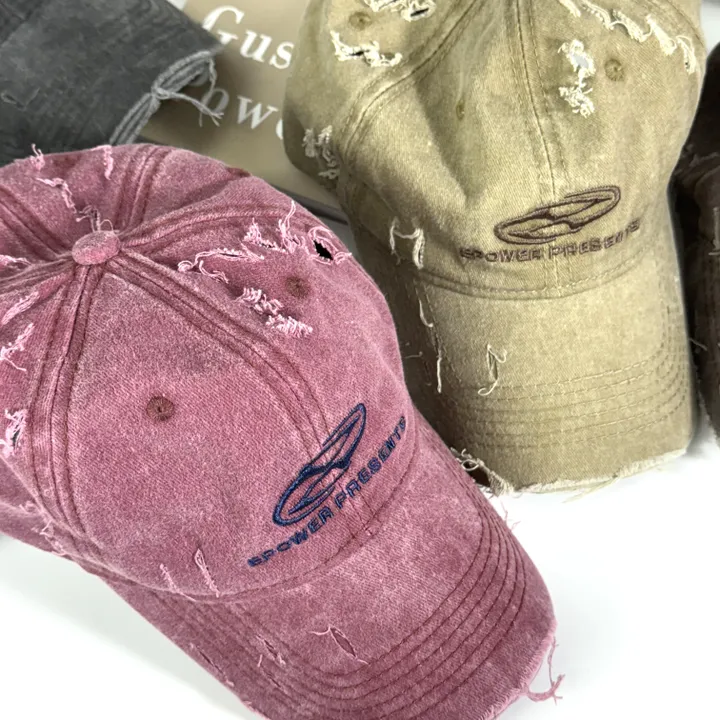 [🧢+팔찌+안경+캡가드증정❤/묶음할인✨] 캐피튜드 빈티지 리퍼 이파워 프리젠츠 볼캡 - 연예인핏 데일리 남녀공용 소두핏 레트로 소두핏 대두커버 연예인 아이돌 사계절 커플 모자 상세 이미지 184