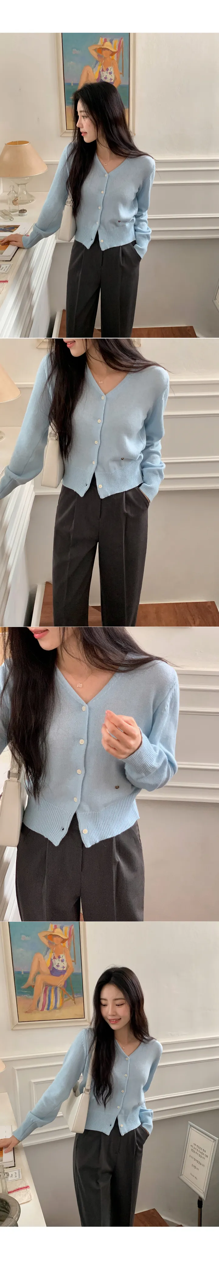 [베스트재입고][가을 옷]이브 어텀 데일리 니트 가디건 (5color) 상세 이미지 15