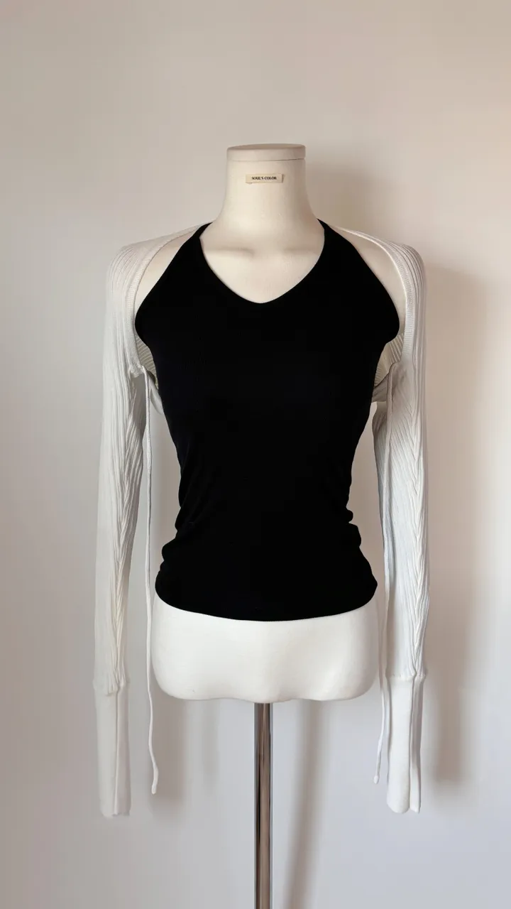 [MADE] Ribbed cool knit bolero (4color) 상세 이미지 21