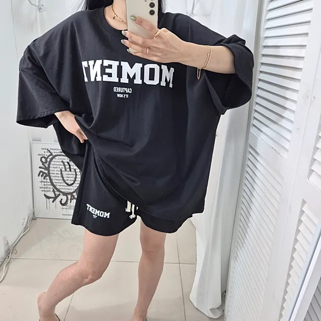 [4COLOR/~3XL] 오버핏 모먼트 트레이닝세트 상세 이미지 43
