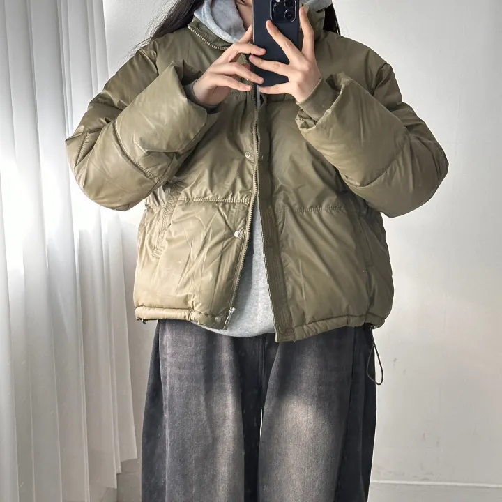[최저가🔥] 꾸안꾸 강추! 루즈핏 패딩 점퍼 학생 대학생 데일리 데이트 캐주얼 캠퍼스 신상 특가 할인 봄 여름 가을 겨울 여행 수학여행 졸업 개강 졸사 하객룩 직장인 상세 이미지 24