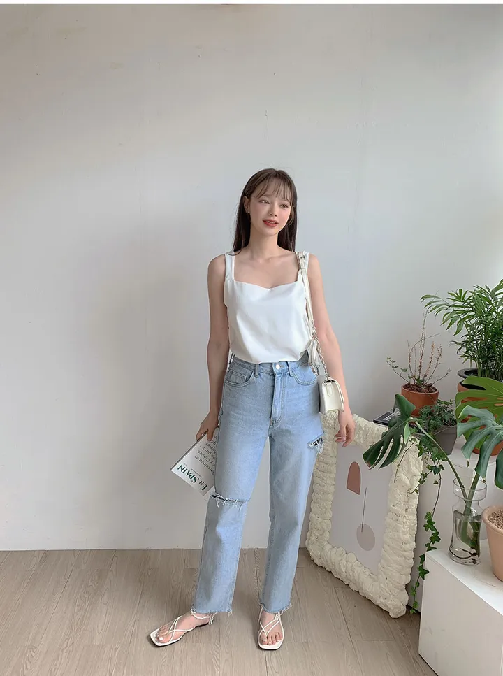 [44-120] [4만1천장 돌파♥] 데이픈 블라우스 나시(기본/크롭) 상세 이미지 112