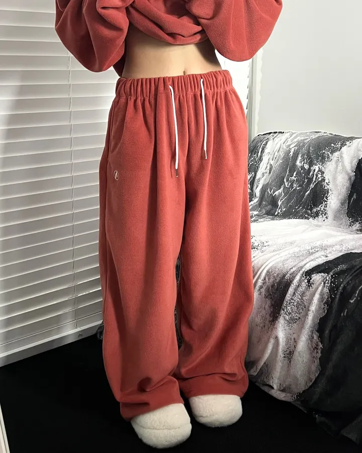 [주문폭주🔥1800장돌파🙏🏻]제로 후리스 롱와이드 팬츠👖[6color/세트가능][후리스팬츠/롱팬츠/트레이닝/후리스/와이드팬츠/츄리닝] 상세 이미지 67