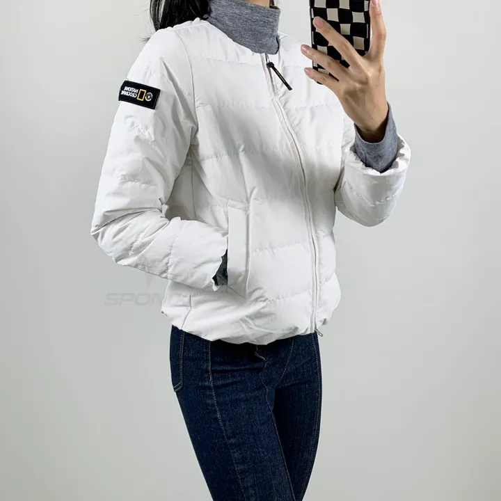 💗2024 신상 할인💗 내셔널지오그래픽 경량 패딩 헤론 여성 겨울 구스 다운 점퍼 사무실 실내 자켓 상세 이미지 11