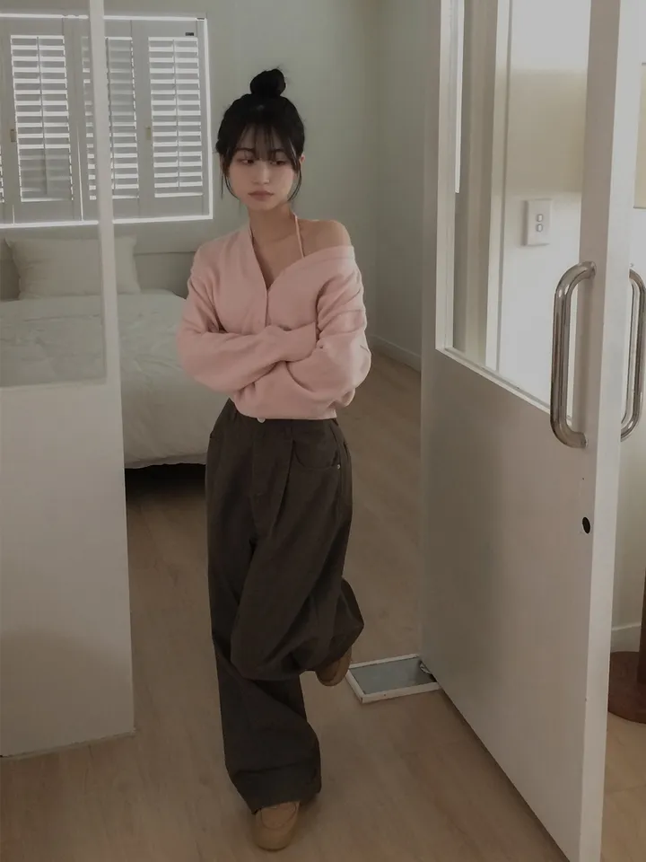 +영상[핏강추🤎] 틴츠 핀턱 코튼 와이드핏 롱 팬츠 3colors 상세 이미지 58