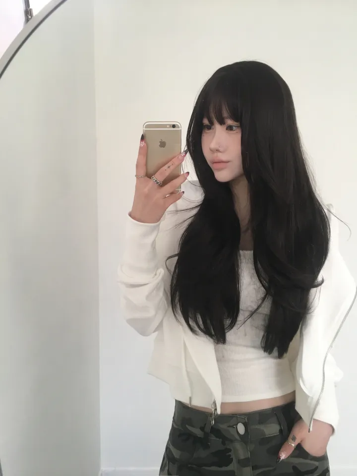 [고퀄🤍/2color] 포즈 후드 집업 사선 지퍼 투웨이 라이더 자켓 상세 이미지 4