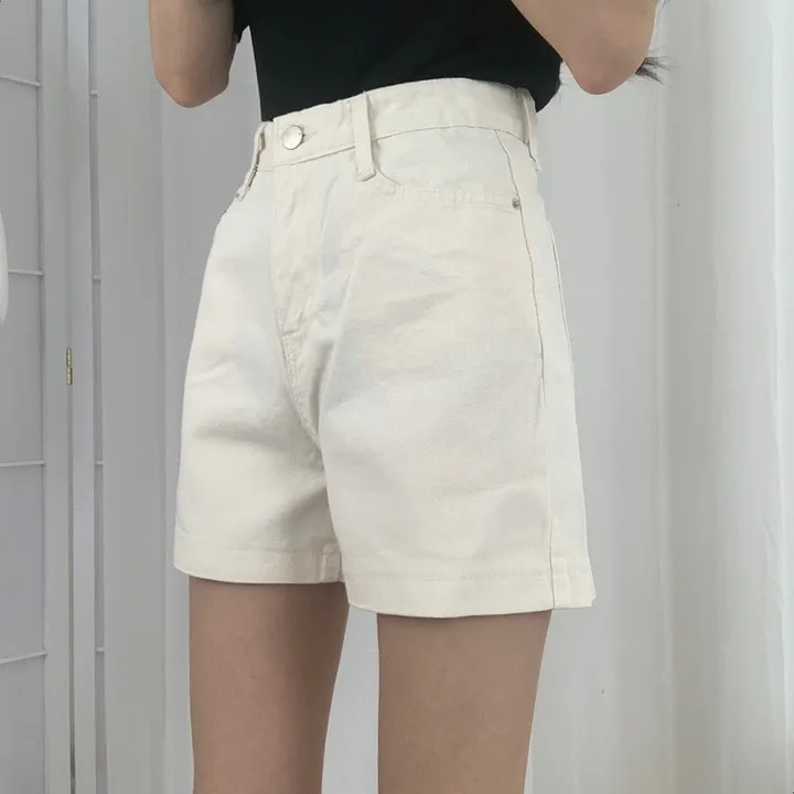 [2Color]베이직 기본 하이웨스트 데일리 면반바지 상세 이미지 7