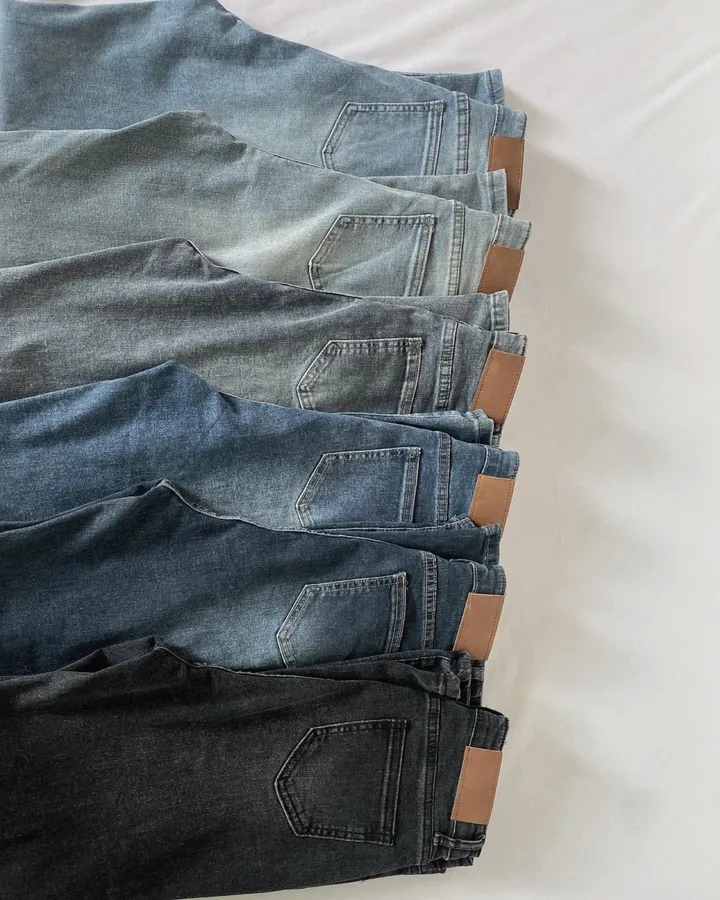 [인생팬츠/기장선택/~2XL] 빈티지 워싱 스판 하이웨스트 부츠컷 데님 롱 팬츠 - 6color 상세 이미지 73