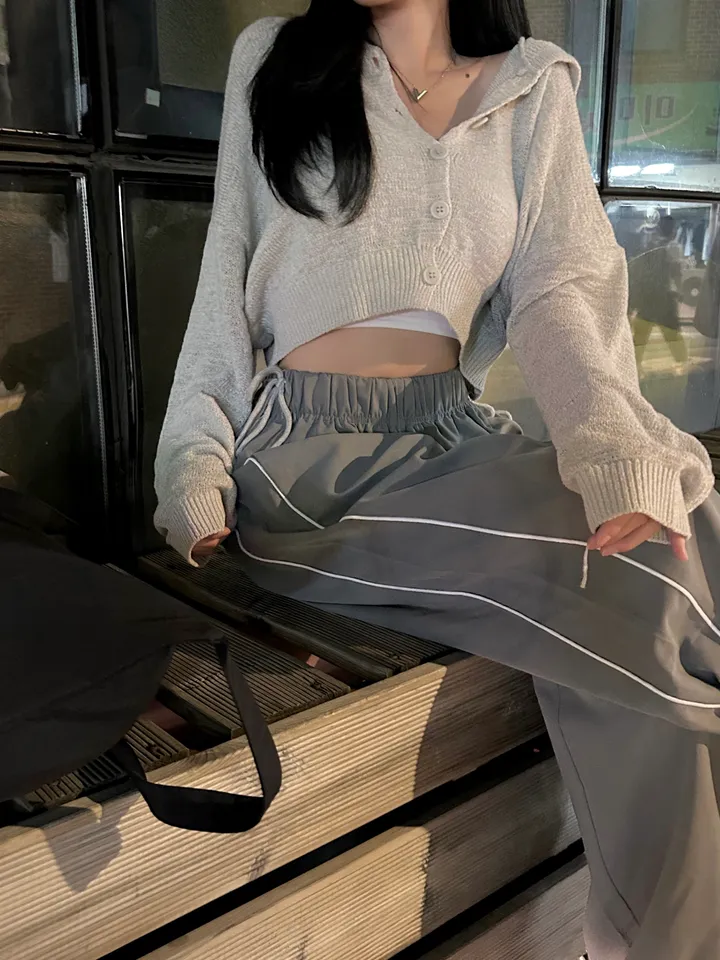 스쿱 후디 가디건 Scoop hoodie cardigan - 4 color 상세 이미지 49