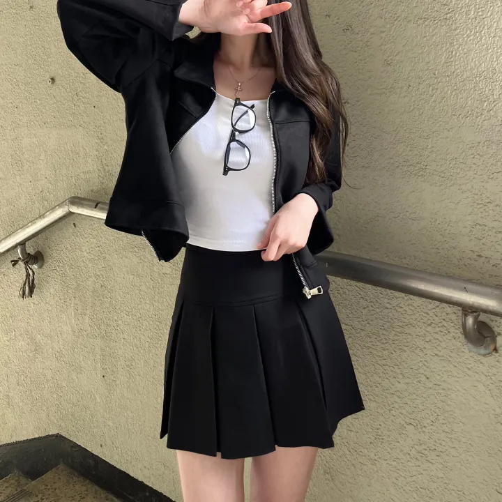 🚀당일출고🚀[스웨이드/간절기/크롭]스웨이드자켓 크롭자켓 블레이저 스웨이드 봄자켓 상세 이미지 39