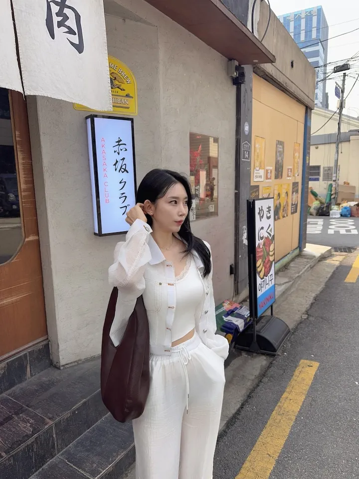 ⚡️블랙 당일⚡️스티치 시스루 썸머 자켓 상세 이미지 14