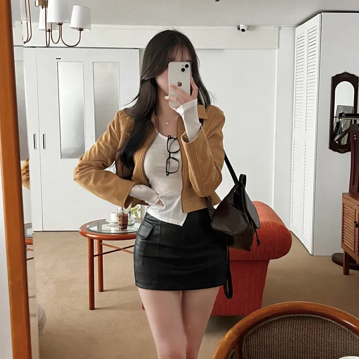 [ 5color ] 미니쉘 복조리 레더 미니 백팩 상세 이미지 50