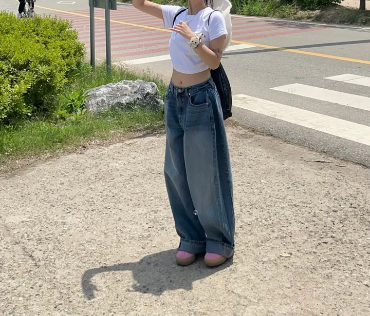 [모델전부소장&교복바지&폴딩데님]𝐄𝐥𝐥𝐞 𝐖𝐢𝐝𝐞 𝐏𝐓 상세 이미지 64