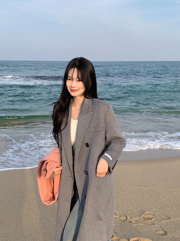 [고퀄리티🖤/핏보장] 르엘 핸드메이드 쓰리버튼 코트 (3color) 상세 이미지 17