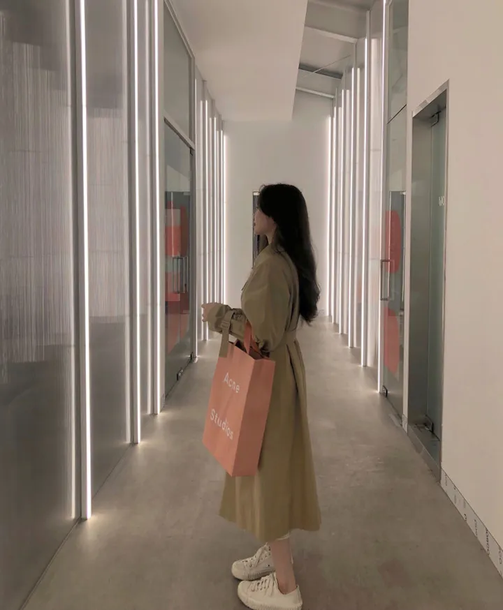 르메 롱 싱글 트렌치코트 상세 이미지 3