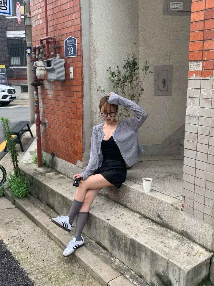 후기보장🔥 [팔뚝살제거핏🔥후기보장] 4계절진행 [여리핏] 콜로이드 보카시 찰랑 가디건 봄 여름 가을 루즈핏 4계절 라운드넥 긴팔 상세 이미지 19