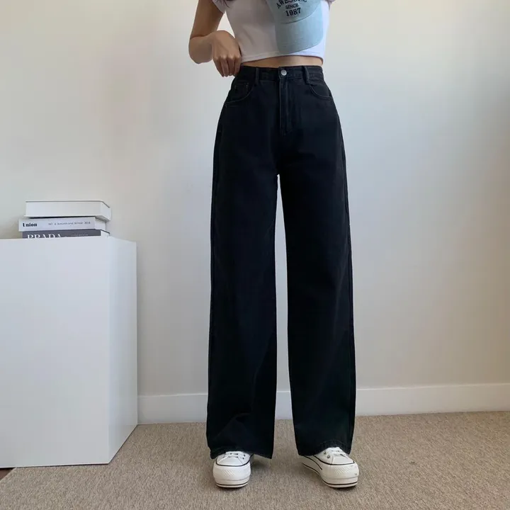 ~2XL [기장선택/인생데님!] 프리미엄 워싱 빈티지 롱 와이드 데님 팬츠 키작녀 키큰녀 기장선택 봄 가을 사계절 상세 이미지 19
