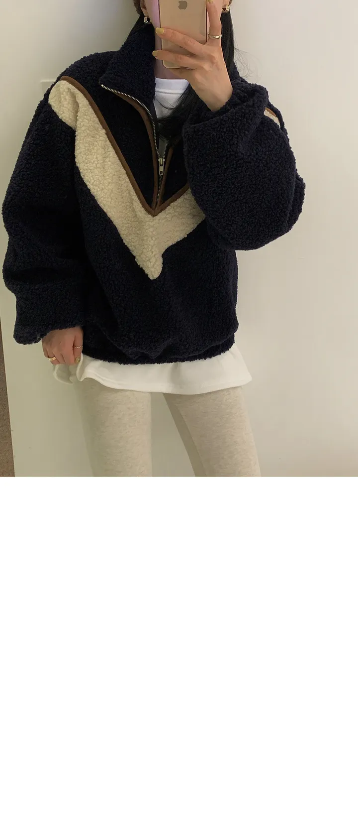 [데일리템/따뜻해요☕]스판 피치 기모 레깅스 (4color) 상세 이미지 17