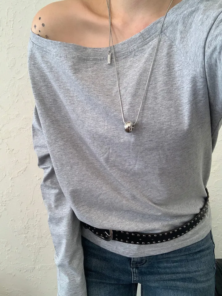 zen necklace (silver) 상세 이미지 16