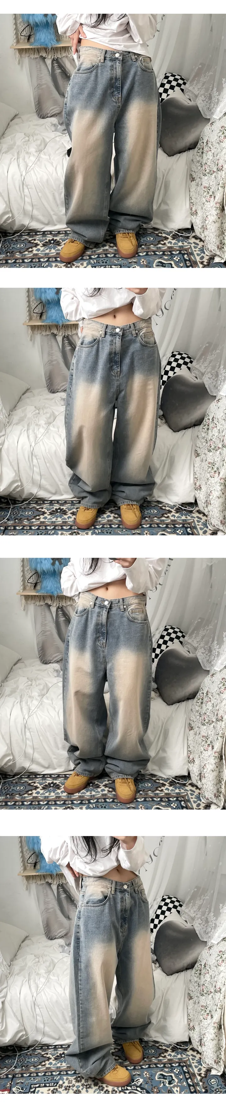 wham sand denim wide pants (2color) 상세 이미지 9