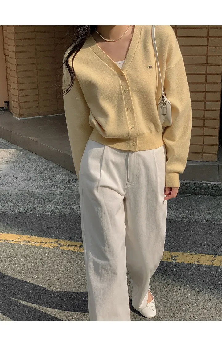 [자체제작/오늘출발/5천장돌파!/S-L]#봄🌷 하퍼 데일리 루즈핏 니트 가디건 (데일리룩/하객룩/출근룩/레이어드/봄가디건/봄니트/크롭가디건/루즈핏가디건) 상세 이미지 52