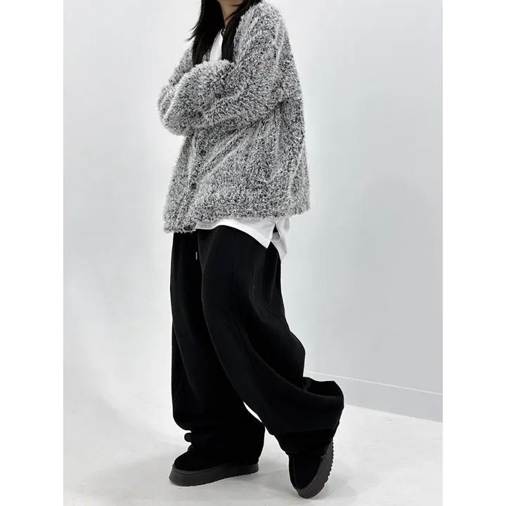 ❤️‍🔥누적판매8,000 돌파 기념❤️‍🔥[UNISEX/기모 ver.🤧/소장추천!]럽 올 컬러 와이드 스트링 트레이닝 팬츠(5color) 상세 이미지 69