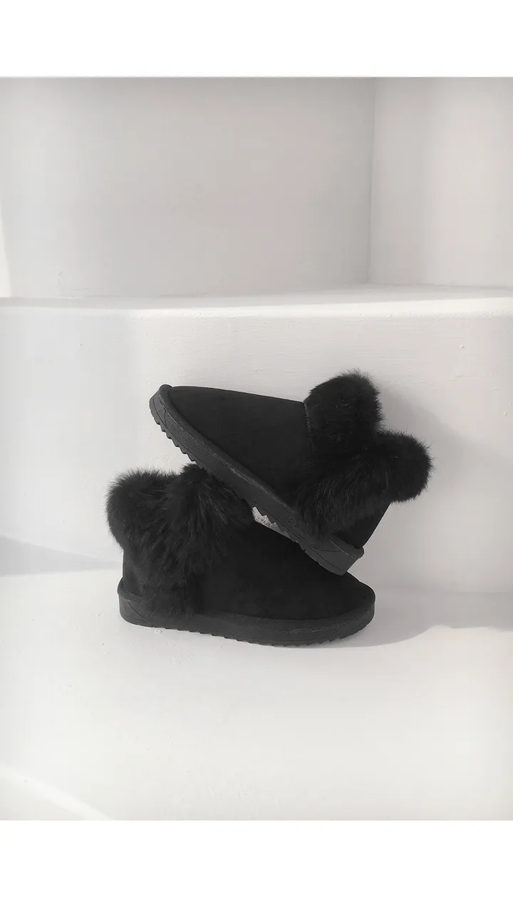 [자체제작/당일발송] 프랑 리얼퍼 숏 앵클 부츠(3cm) 상세 이미지 30