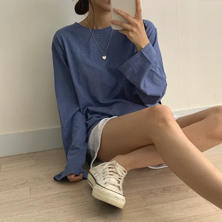 [ 필수템!/10colors ] 샌디 데일리 슬라브 긴팔T 상세 이미지 33