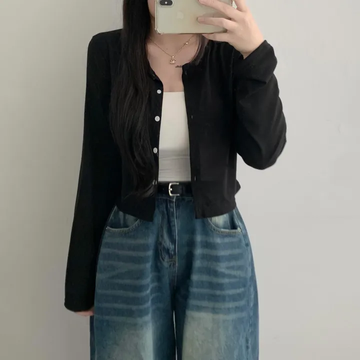 *넉넉여리핏🌸* 청순여리 베이직 크롭 가디건 상세 이미지 9
