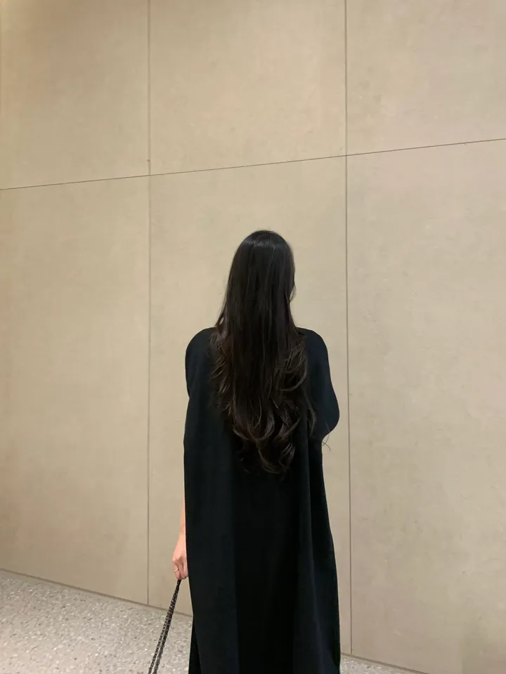 [페미닌, 고급] 케이프 판쵸 롱 코트 상세 이미지 15