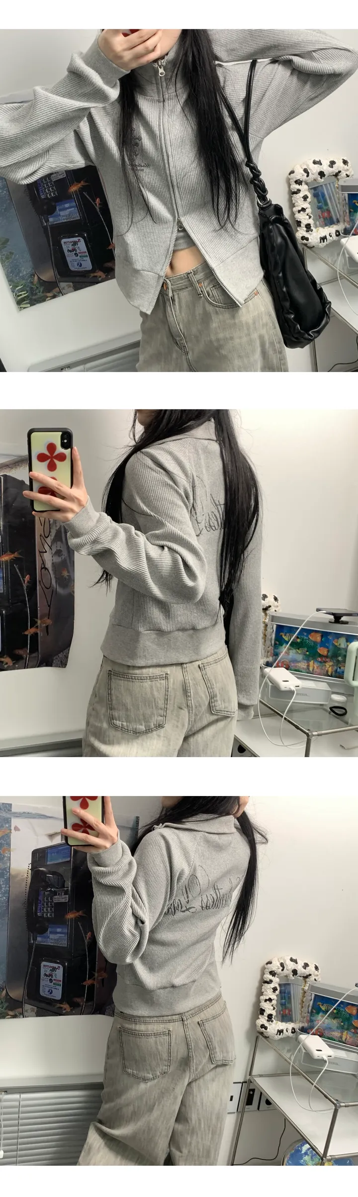 saint golgi zip-up (3color) 상세 이미지 15
