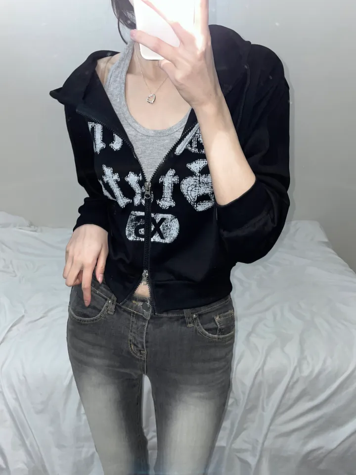 스테이트 세미크롭 투웨이 후드집업 (4color) 상세 이미지 19