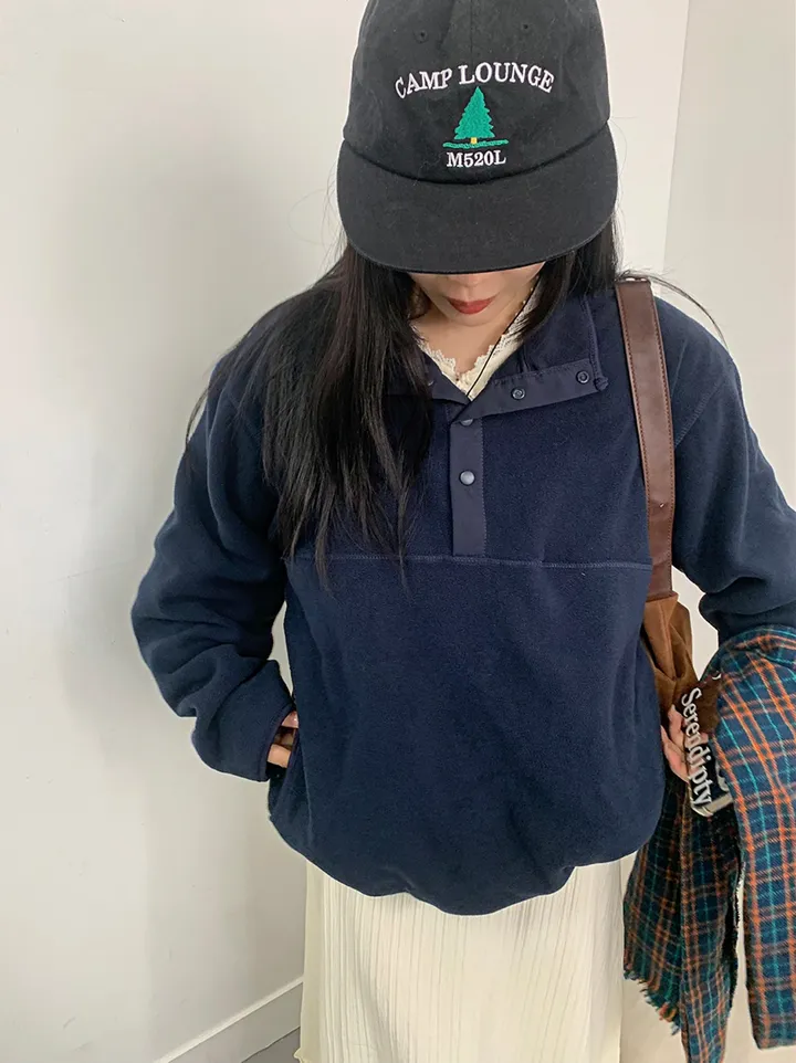 로즐 플리스 아노락 상세 이미지 2