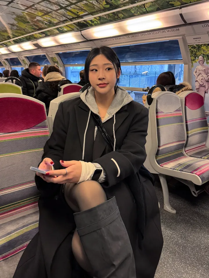 [ 총장130cm ] 파리 롱 울 더블 코트 / 남녀공용 키큰녀 키큰여자 통통녀 맥시오버코트 상세 이미지 65