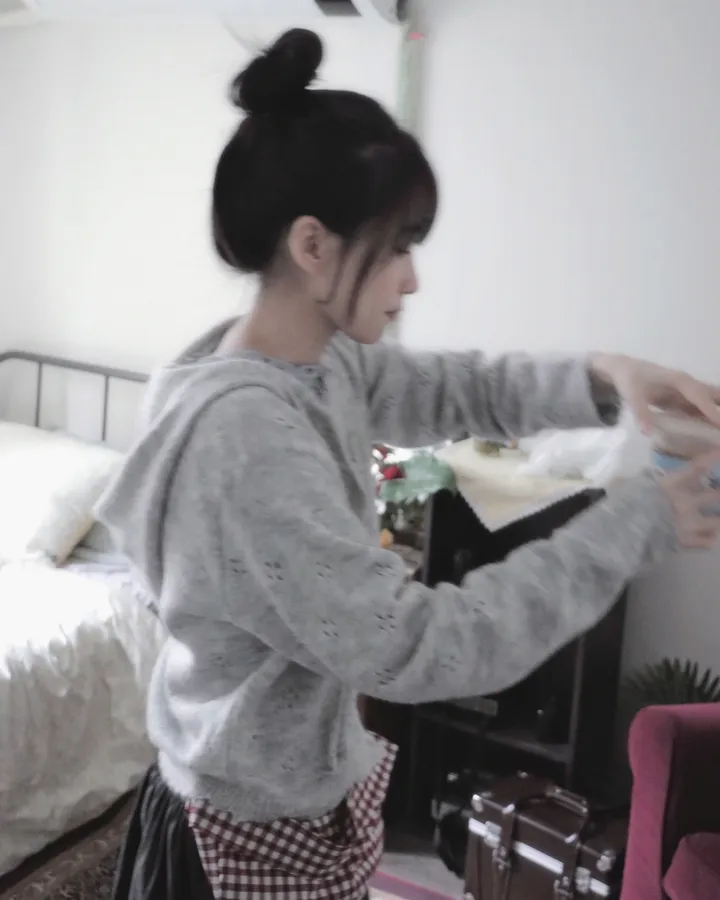 [여리핏🤍] rose punching hooded cd 상세 이미지 12
