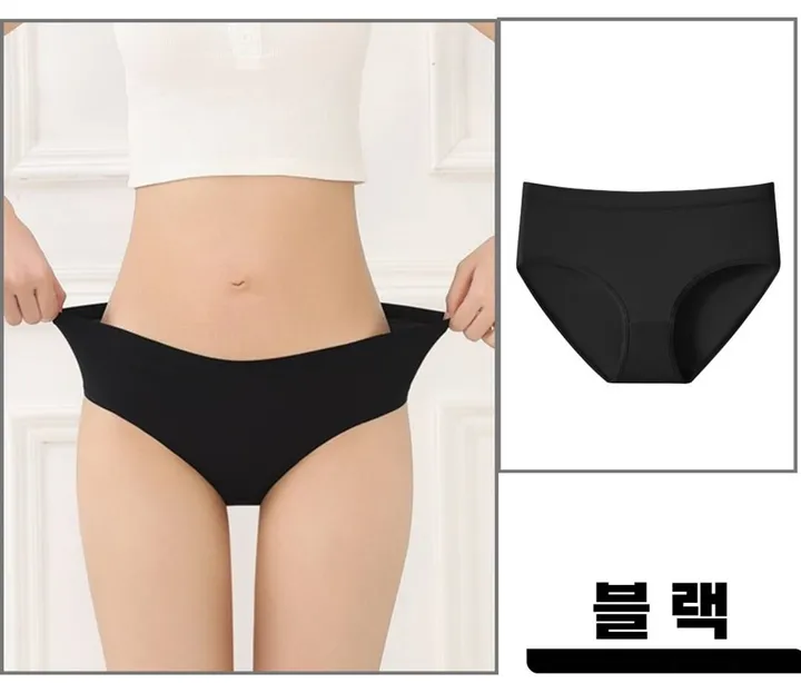 [장당2,300원/당일출고🎈/90-110까지] 4장세트 봄컬러 파스텔 무압박 러블리 면스판 팬티 순면 팬티 햄팬티 상세 이미지 24