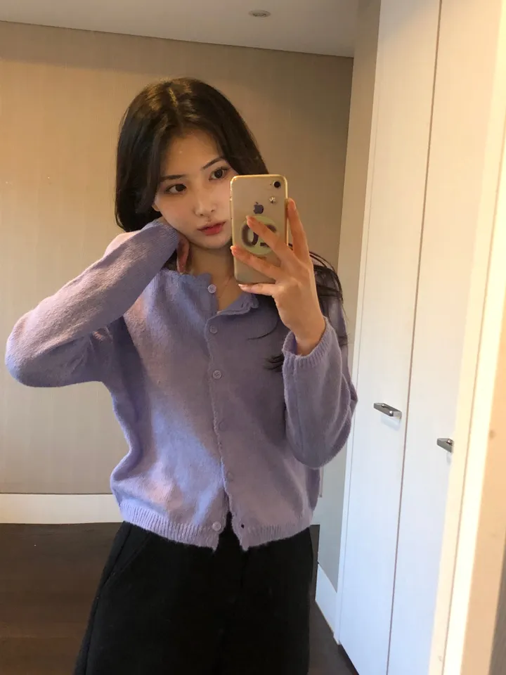 [봄신상/여리핏] 모헤어 러블리 프릴 파스텔 울 가디건 -4colo 상세 이미지 48